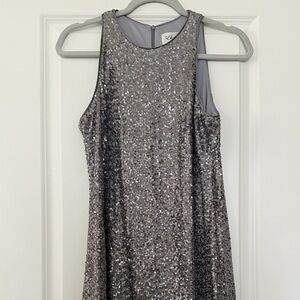 Eliza J Sequin A Line Dress